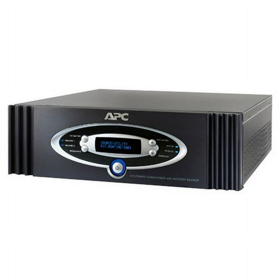 AV BLACK 1.5KVA S TYPE POWER CONDITIONER WITH BATT BACKUP 120V