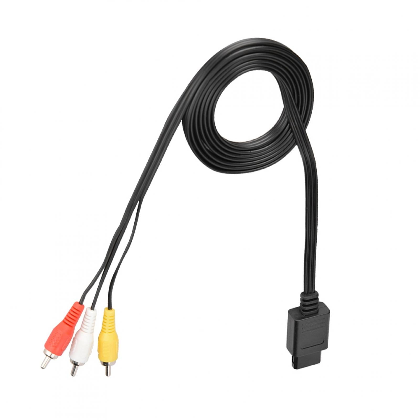 AV Cable, Audio Stereo Cable Color Coded Connectors For
