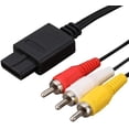 thumbnail image 1 of AV  Composite Video Cord Compatible with  64/N64/GameCube/  SNES TV (6 ), 1 of 7