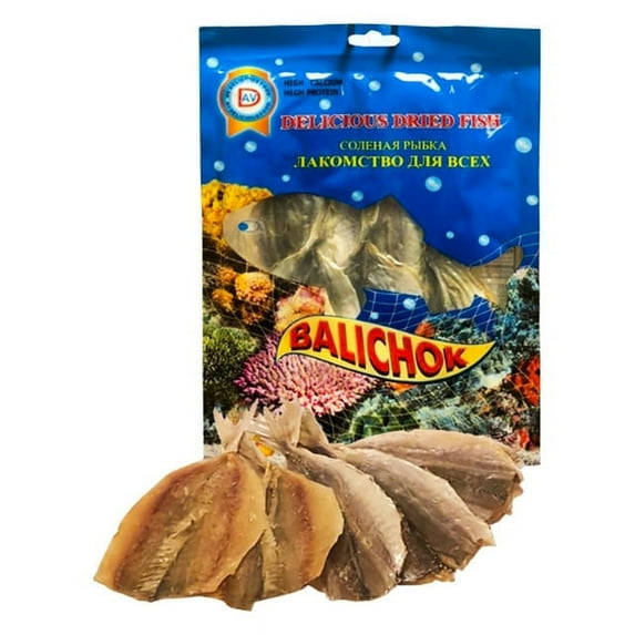 AV Delicious Balichok Salted Dried Fish Vacum Packed 90g/0.2lb