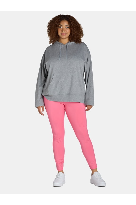 Women's and Women's Plus Performance Ankle Leggings with Pockets, Sizes XS-4X
