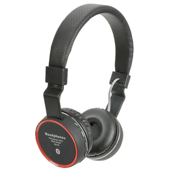 AV LINK - PBH10 Wireless Bluetooth Headphones, Black