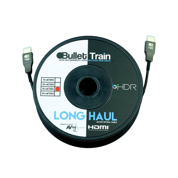 AV Pro Connect AC-BTAOC20-AUHD 65 ft. 18GBPS Bullet Train Long Haul HDMI Cable
