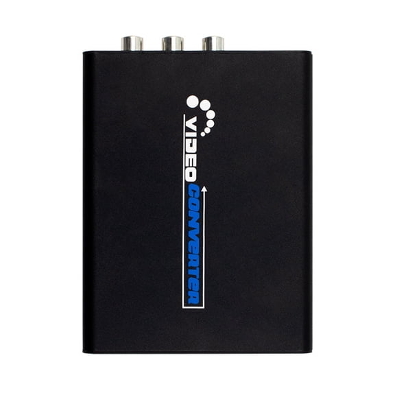 AV S-Video CVBS Sound Video Converters to HDTV Splitter Converters 1080P Display for HDTV Game Consoles Disc Players