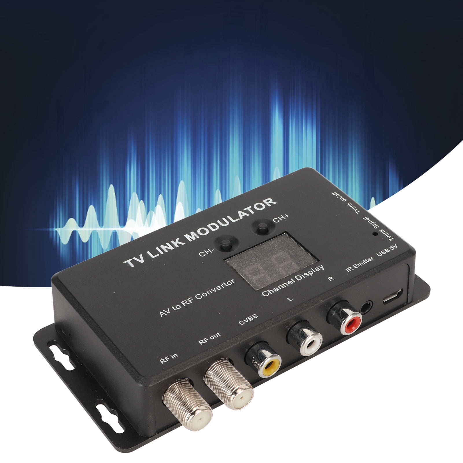 AV To RF TV Link Modulator, TV Link Modulator Support PAL NTSC Channel