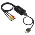 thumbnail image 1 of AV to HDMI Converter – Analog RCA to High-Definition HDMI Adapter for DVD, Set-Top Box, Game Console, 1 of 9