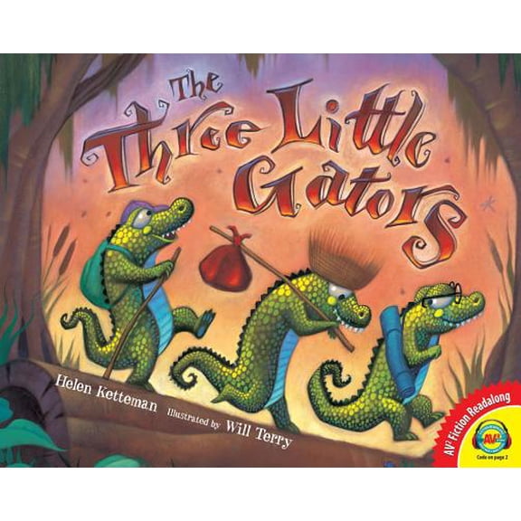 Pre-Owned AV2 Fiction Readalong: The Three Little Gators (Series #37) (Hardcover)