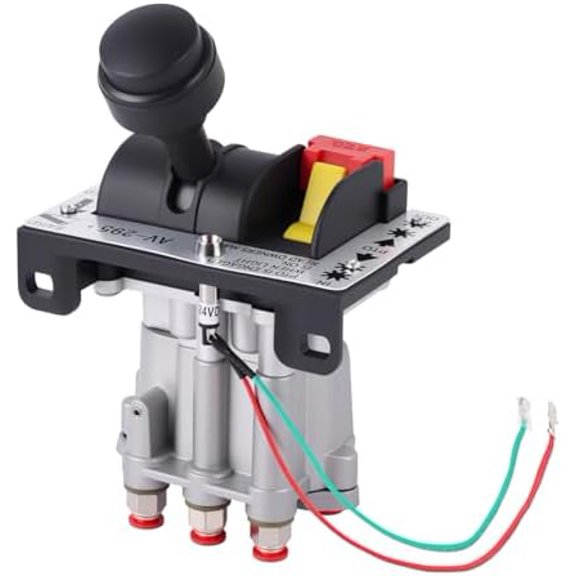 AV295 K90 Power Take Off PTO Hoist Air Shift Control Valve, Including Light Switch Push to , Fit for Dump Truck Tipper Hydraulic System, Replace AV-295 328388-79X 329358X$$Plumbing & HVAC