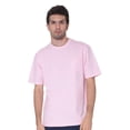 thumbnail image 1 of AVA Athletica Men's Cotton Classic Fit Round Neck&nbsp;Soft T-Shirt with Pocket; BLUSH; SM, 1 of 6