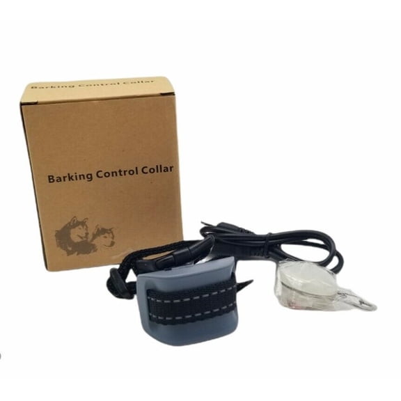 AVA Electric No Bark Collar with Charging Cable Gray