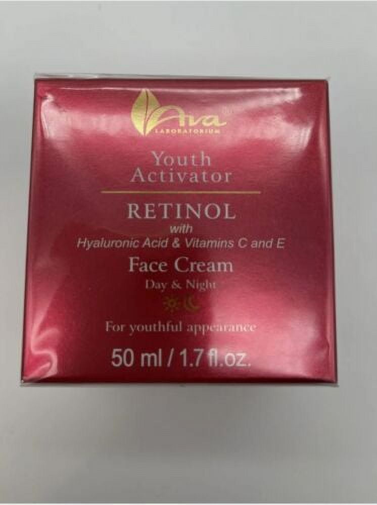 AVA Youth Activator RETINOL Cream 1.7 oz w Hyaluronic Acid,Vitamins C,E