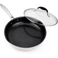thumbnail image 1 of AVACRAFT Ceramic Nonstick Frying Pan with Lid, Nonstick Skillet, 10 Inch, 1 of 7