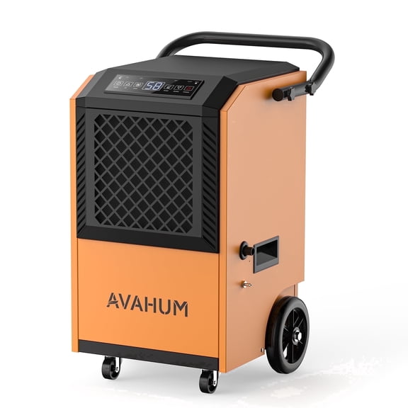 AVAHUM 160 Pints Commercial Dehumidifier with Pump for 4,500 sq. ft, Industrial Dehumidifier for Basements and Warehouses