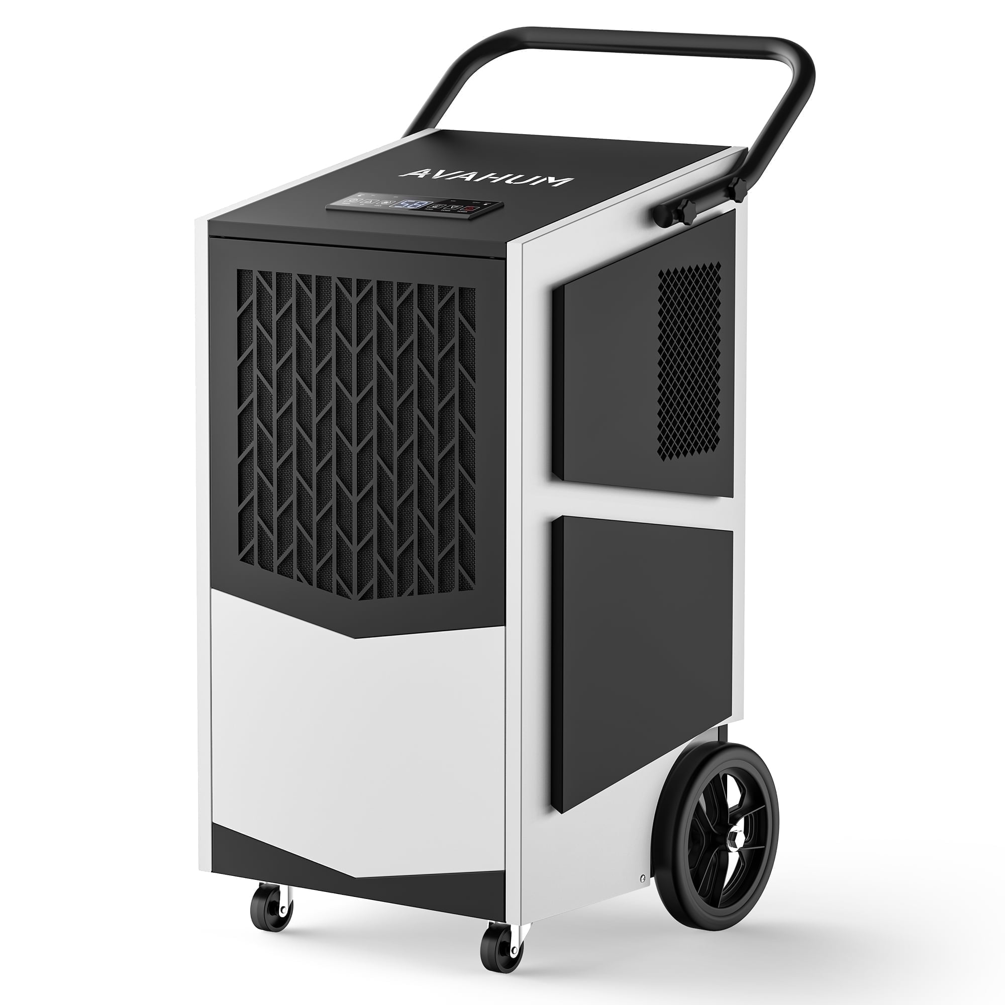AVAHUM 250 Pints Commercial Dehumidifier with Pump for 6,500 sq. ft, Industrial Dehumidifier for Job Sites