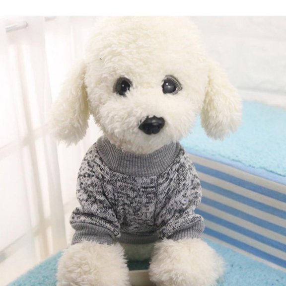 AVAIL New Clothes For Pet Dogs Soft Comfortable Autumn Winter Wram Fashion Classic Woolen Sweater Dog's Clothes 6 Color