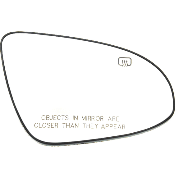AVALON 13-18 MIRROR GLASS RH, Heated, w/ Backing Plate, No Signal Light and Blind Spot Detection