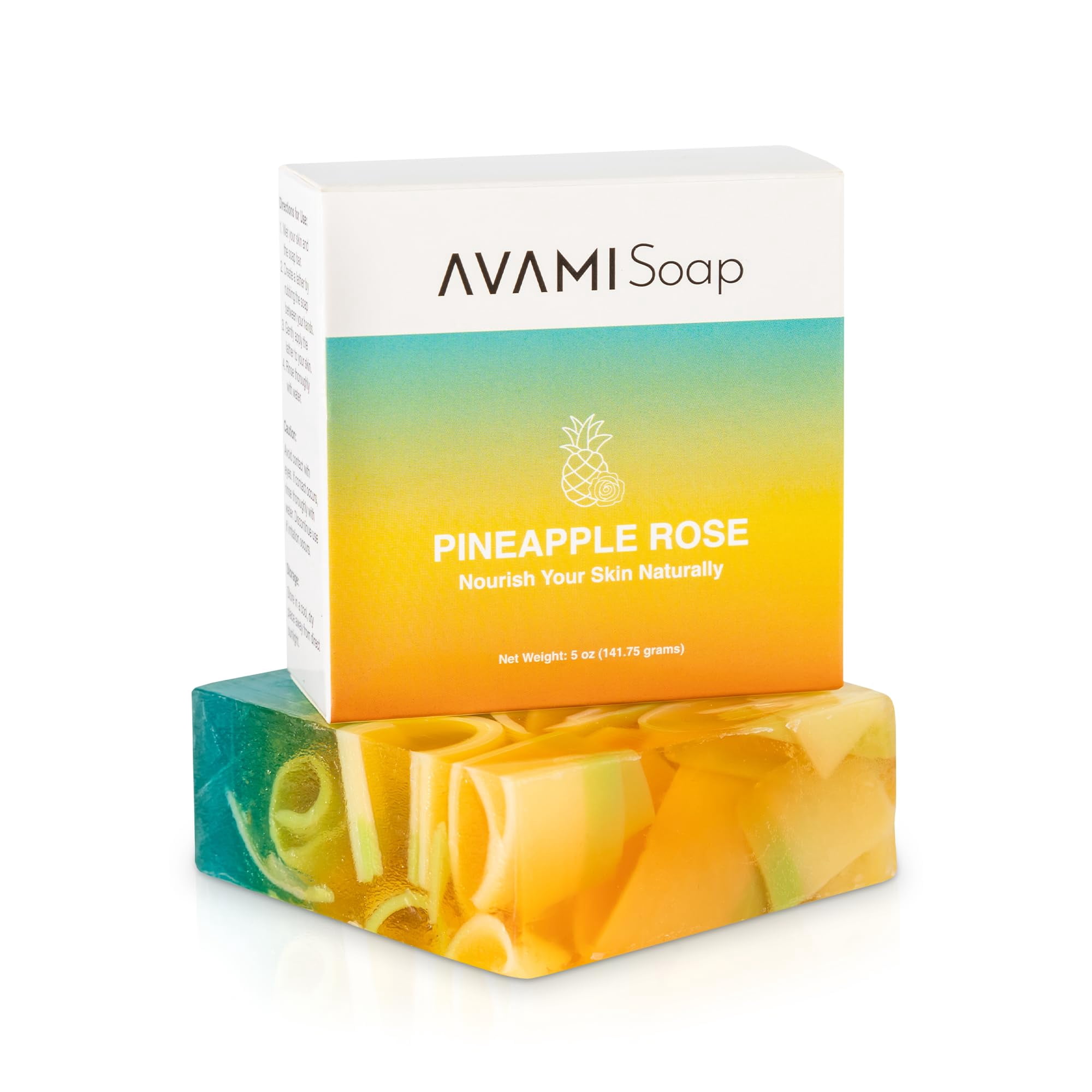 AVAMI Moisturizing Natural Body Wash Bar Soap for Bath or Shower ...