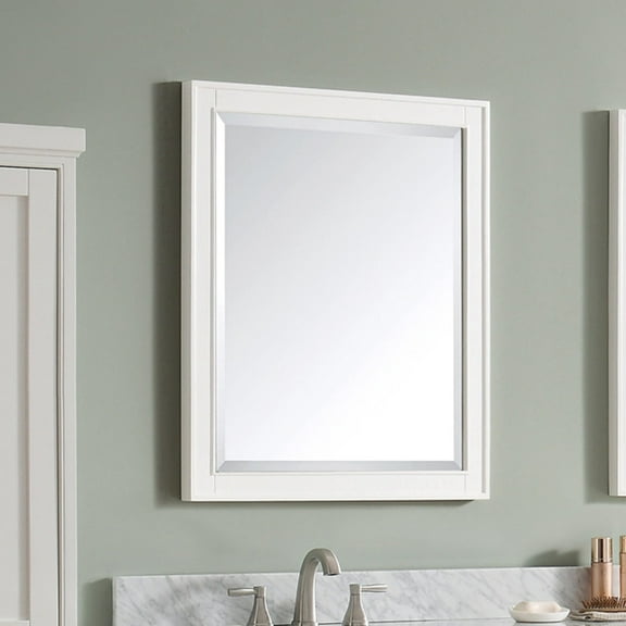 AVANITY Madison 24 in. Wall Mirror - White - 24"W x 32"H