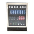 thumbnail image 1 of Avanti Beverage Center, 130 Can Capacity, in Stainless Steel with Black Cabinet (BCA516SS), 1 of 7