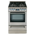 thumbnail image 1 of Avanti ELITE Series 24" Gas Range Oven, in Stainless Steel (DGR24P3S), 1 of 7