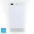 thumbnail image 1 of Avanti DWF18V0W 53 dBA White Built-In Front-Control Dishwasher, 1 of 5