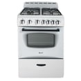 thumbnail image 1 of Avanti 24" Compact Gas Range Oven, in White (GR2414CW), 1 of 3