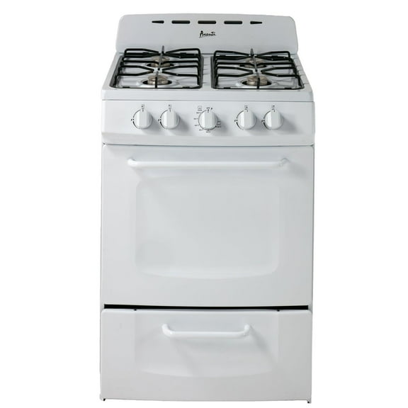 AVANTI GRO24P0W 24" free standing gas range