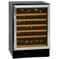 thumbnail image 1 of Avanti Wine Cooler, 50 Bottle Capacity, in Stainless Steel with Wood Accent Shelving (WCR506SS), 1 of 4