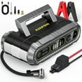 thumbnail image 1 of AVAPOW Jump Starter with Air Compressor, 4000A Battery Jump Starter (for All Gas or Up to 10L Diesel), 150PSI Digital Tire Inflator with Emergency Light, 1 of 8