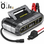 AVAPOW 2000A Heavy Duty Jump Starter with 150 PSI Air Compressor, 12V Battery Booster for Up to 8.0L Gas & 6.0L Diesel Engines, Power Bank & LED Light