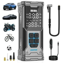 AVAPOW Cordless Tire Inflator, 180PSI Portable Air Compressor, Air Pump for Car Tires with Digital Pressure Gauge, LED Light, Auto Shutoff