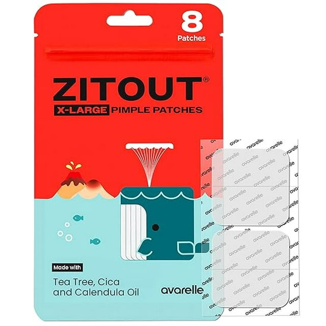 AVARELLE Pimple Patches for Face Large Acne Patches FSA HSA Acne