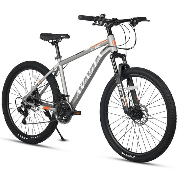 AVASTA AV300 26 inch Mountain Bike with 21-Speed，Aluminum Frame, Dual ...