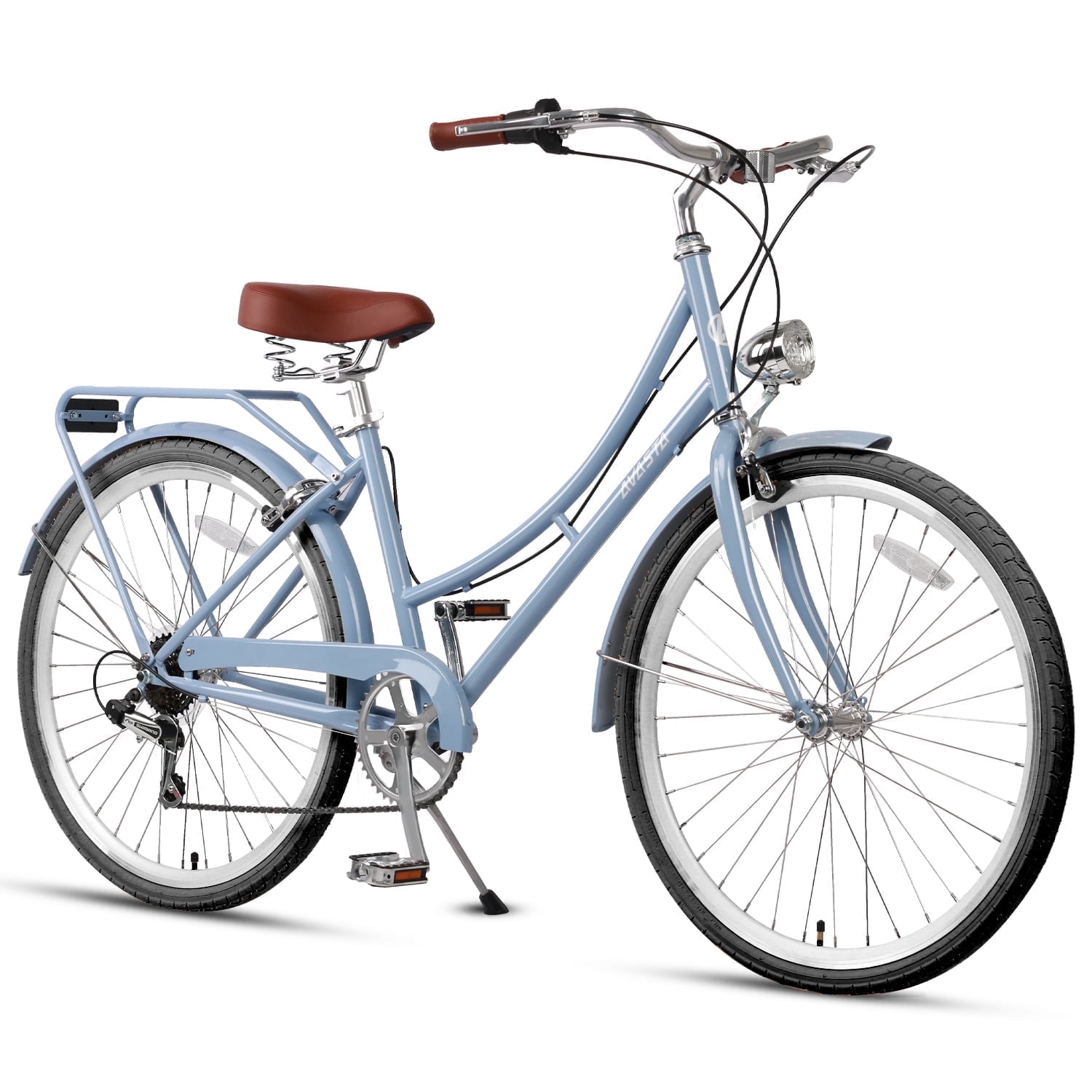 AVASTA Hybrid Bike for Women Female Lightweight Step Through 26