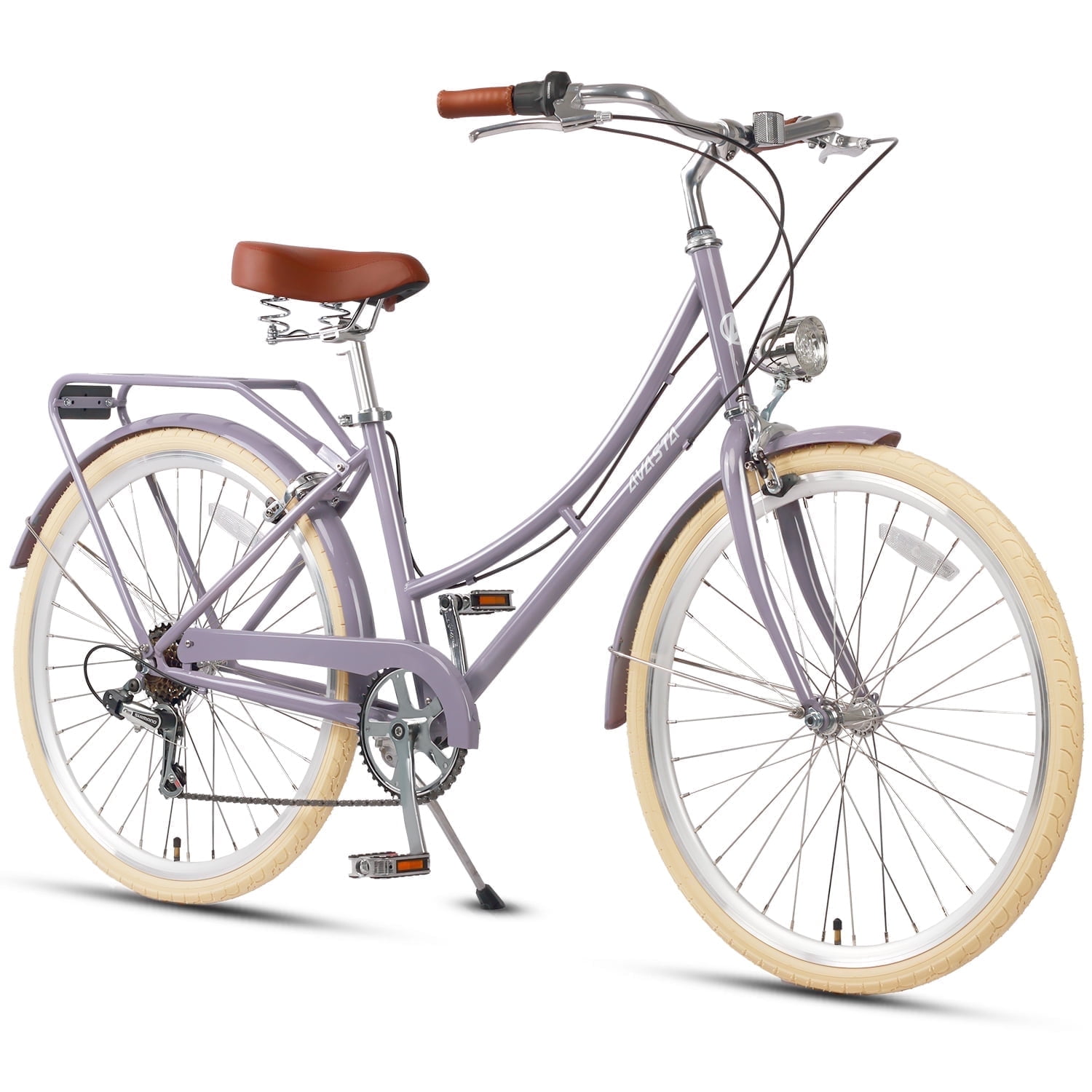 aya26 AVASTA Hybrid Bike for Women Female Lightweight Step Through