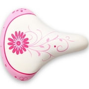 AVASTA Kids Bicycle Saddle for Girls & Boys, White