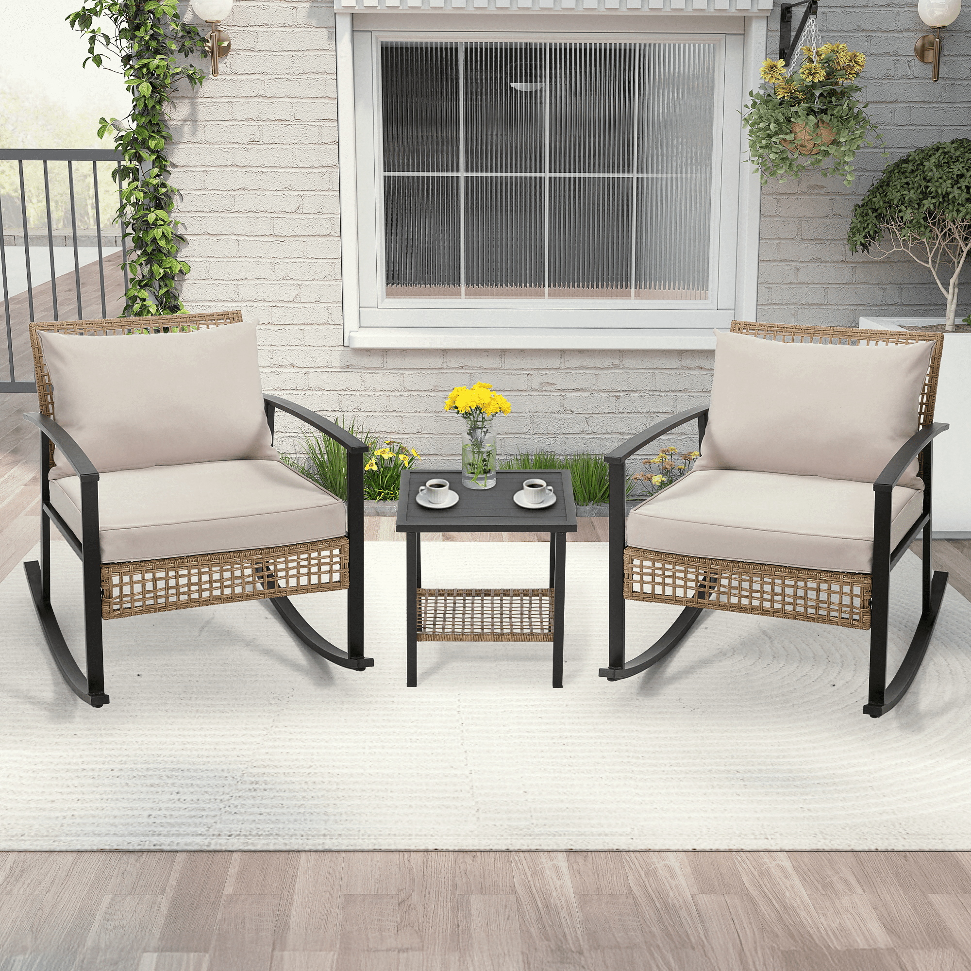 Outdoor Furniture Dufferin Piece Conversation Set Staten Island