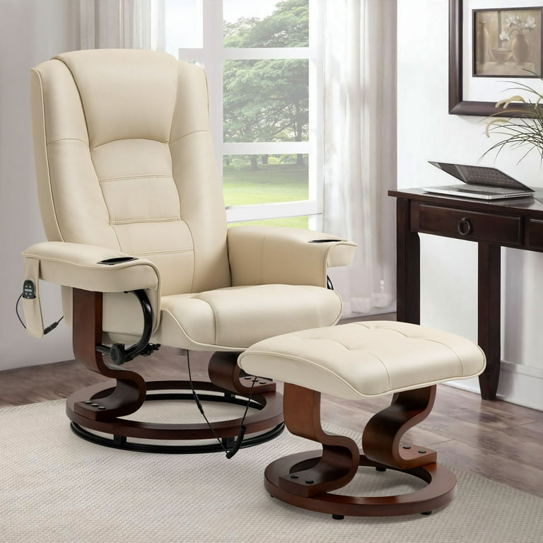 Reclining chair with stool cheap