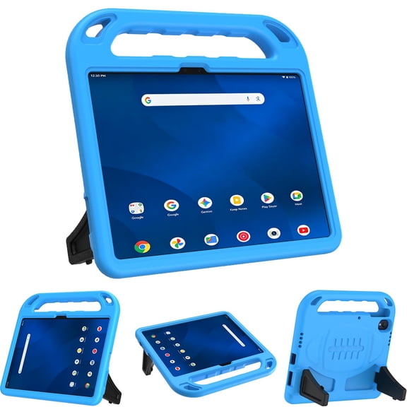 AVAWO Case for onn 11" Core Tablet (2026 Model only), Kids Friendly Soft Handle Stand Cover, Blue
