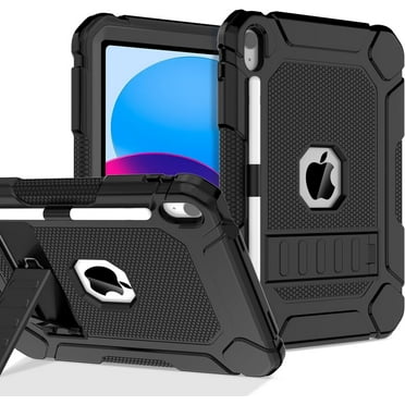 AVAWO Case for New iPad (A16) 11th Generation 11 Inch 2025 & iPad 10th Generation 10.9" 2022, Heavy Duty Military Grade Shockproof Rugged Protective Cover, Black