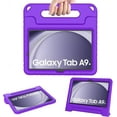thumbnail image 1 of AVAWO Kids Case for Samsung Galaxy Tab A9+/A9 Plus 11 Inch 2023 Case with Built-in Screen Protector, Light Weight Shock Proof Handle Stand Kids Friendly Cover for (SM-X210/X216/X218),Purple, 1 of 10