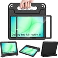 thumbnail image 1 of AVAWO Kids Case for Samsung Galaxy Tab A11+ Plus/A9+ Plus 11-inch 2026/2023, with Built-in Screen Protector, Light Weight Shock Proof Handle Stand Kids Friendly Cover,Black, 1 of 10