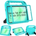 thumbnail image 1 of AVAWO Kids Case for Samsung Galaxy Tab A11+ Plus/A9+ Plus 11 inch 2026/2023 - with Built-in Screen Protector, Shockproof Covertible Handle Stand Cover, Cyan, 1 of 8