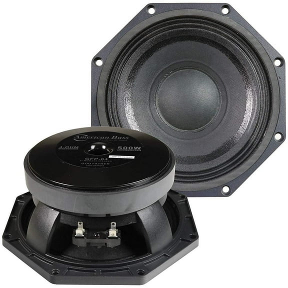 AMERICAN BASS 8" 4 OHM 500W MIDBASS 8PE2