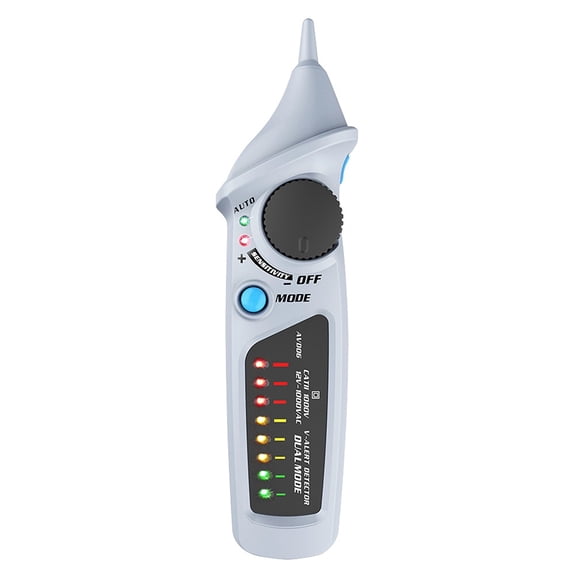 AVD06 Non-Contact Voltage Tester 12V-1000V AC Detector With LED Light, Dual Mode Electrical Induction Pen For Live Wire