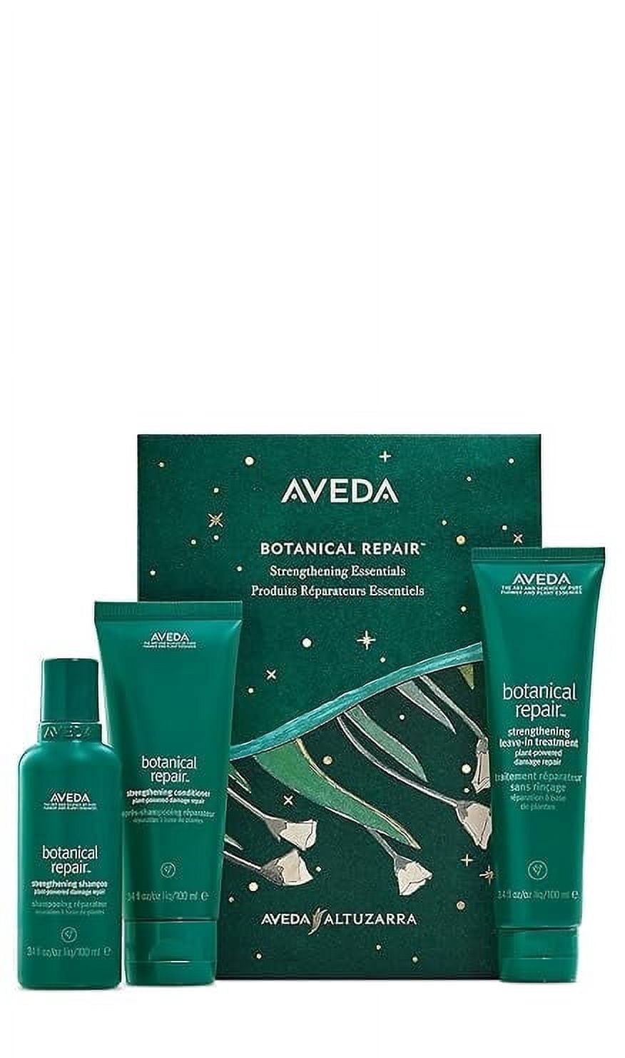 AVEDA Botanical Repair Strengthening Essentials, gift set (shampoo, conditioner and leave in treatment) travel TSA