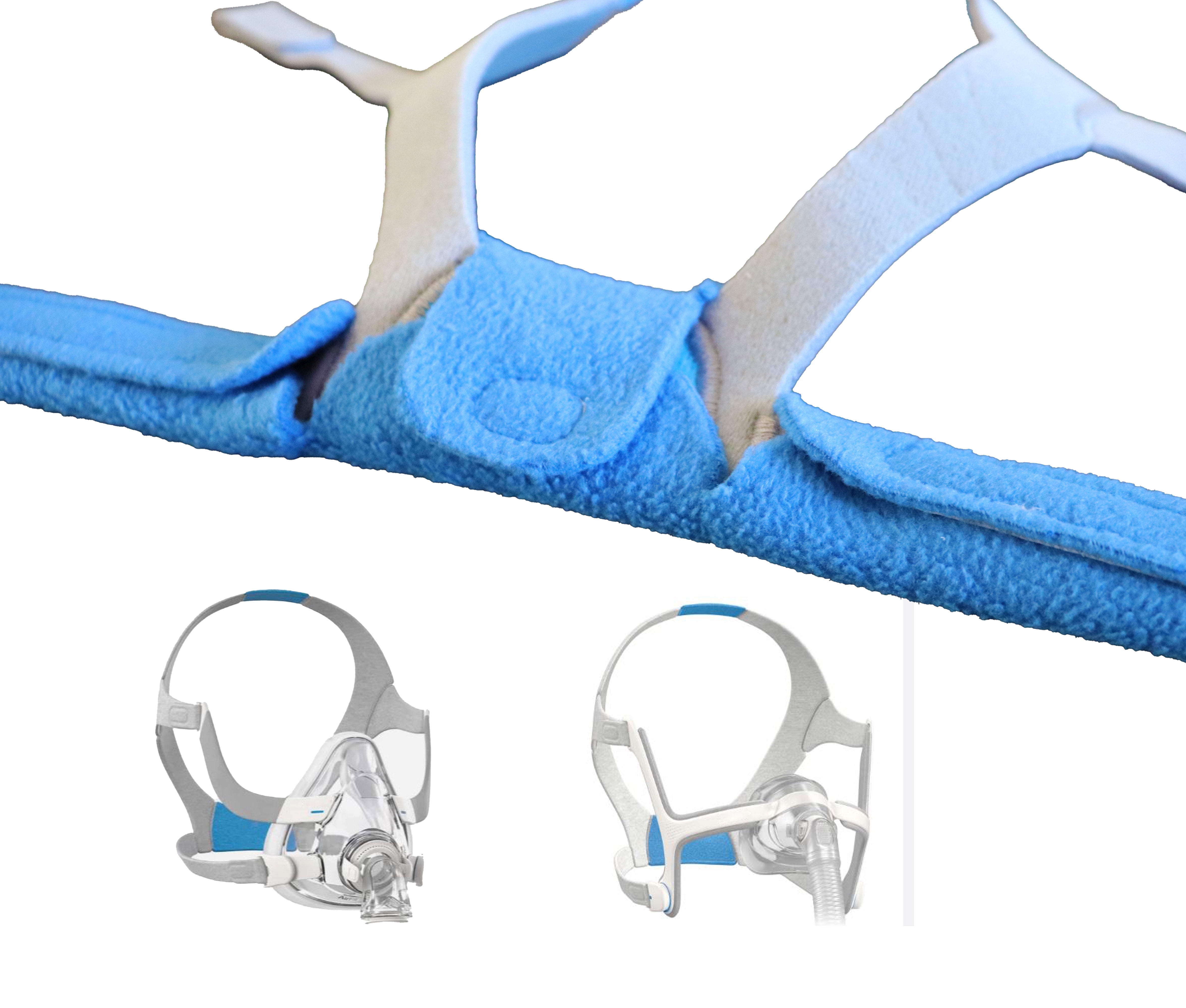 AVEEN CPAP Neck Pad Compatible with ResMed AirFit F20 and N20 CPAP Masks Soft Strap Cover for Enhanced Comfort Washable and Skin-Friendly