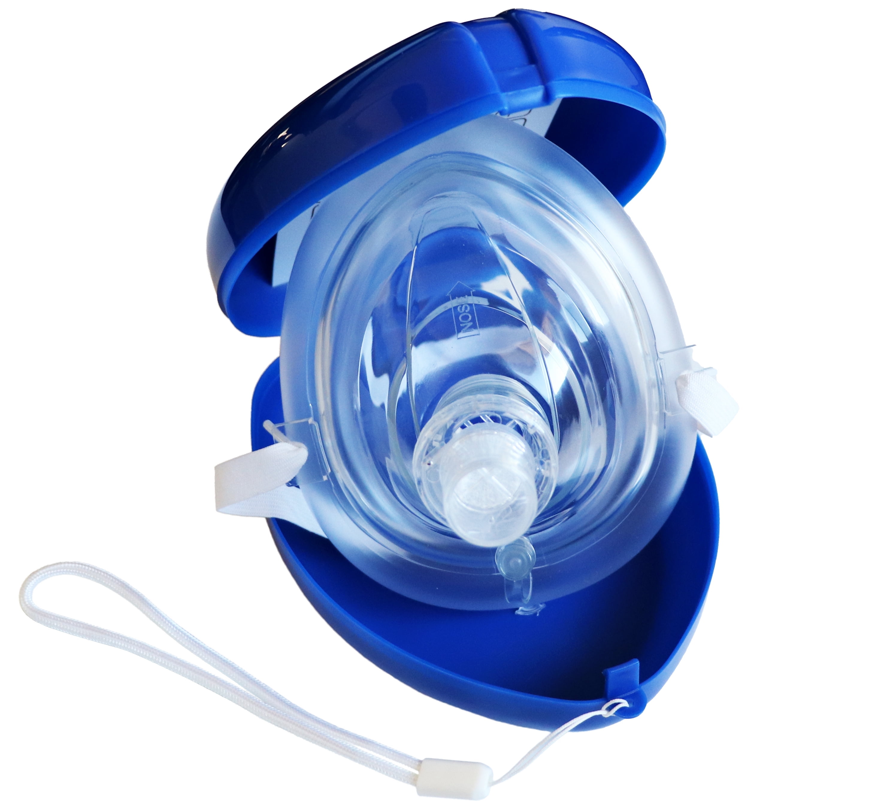 AVEEN CPR Mask with One-Way Valve Compact Emergency Face Shield for First Aid, Rescue Breathing, and Safety Preparedness