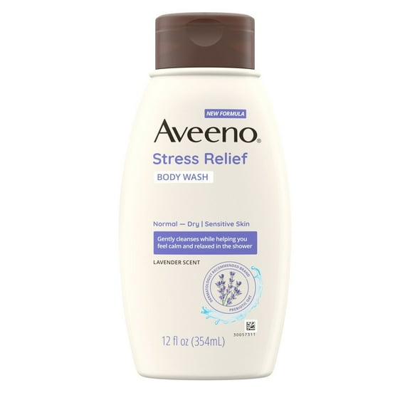 AVEENO Active Naturals Body Wash, Stress Relief 12 oz