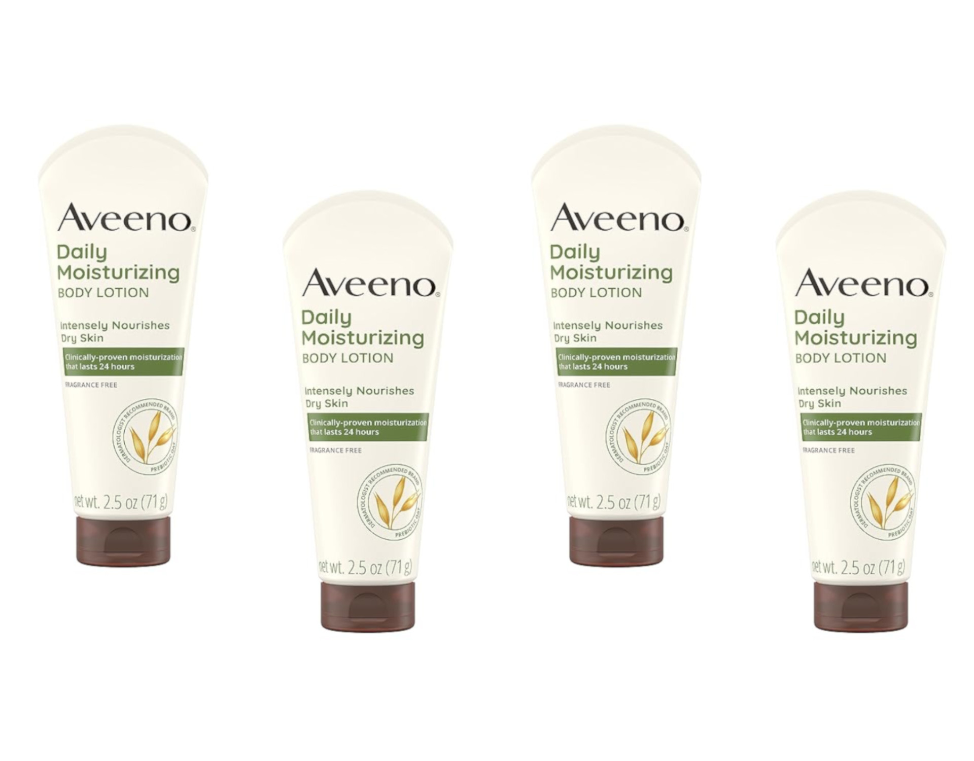 AVEENO Active Naturals Daily Moisturizing Lotion 2.50 oz (Pack of 4) - image 1 of 8